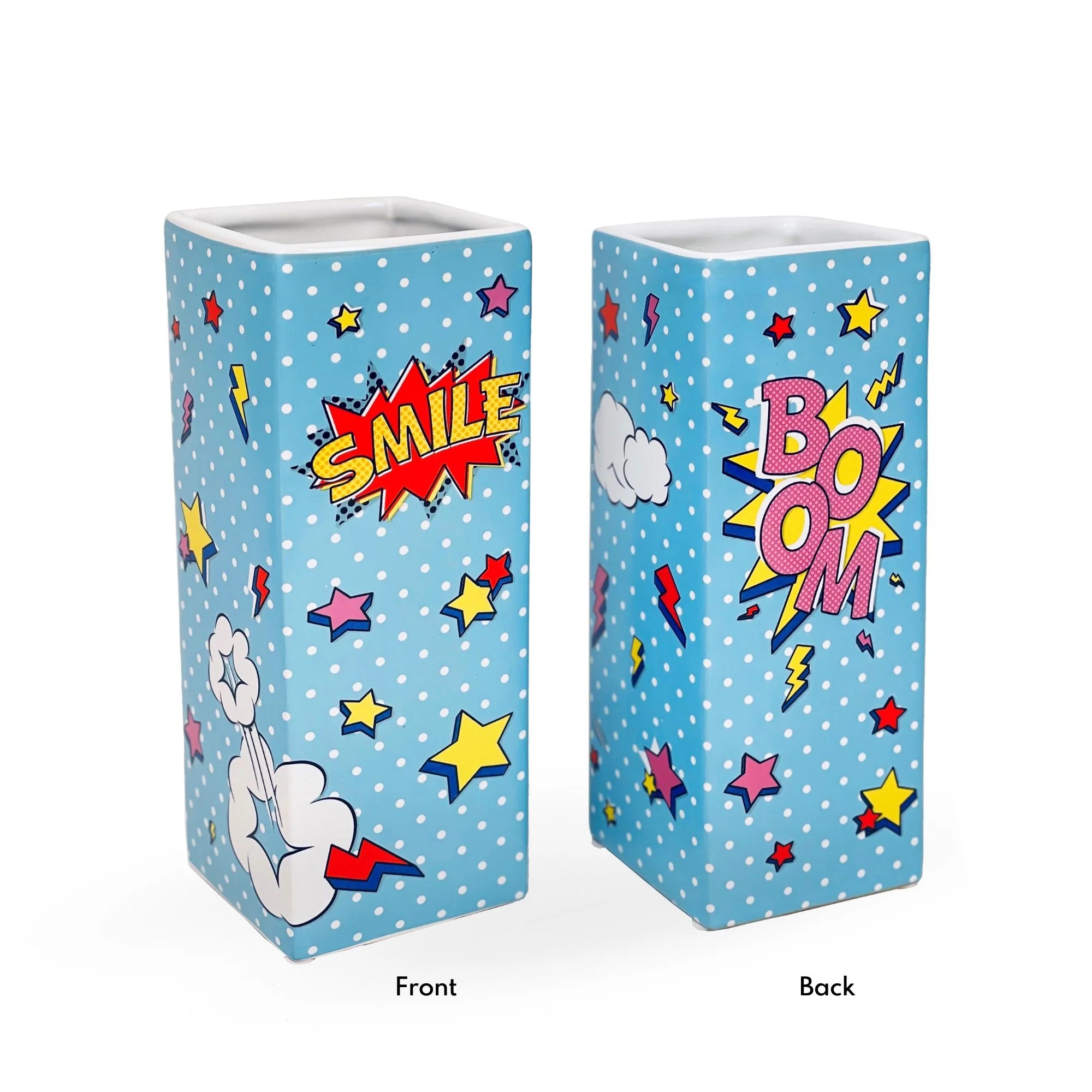 MBH Pop Art Vase Square Smile
