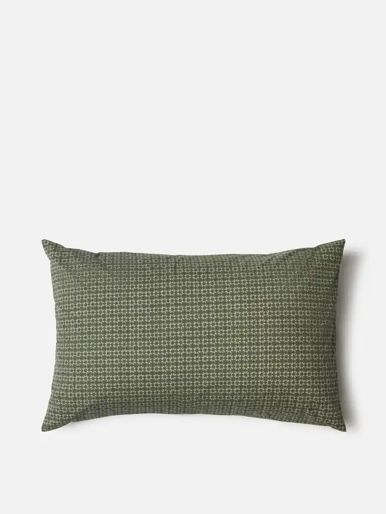 Citta Porto Organic Cotton Pillowcase Pair | Kale Shadow
