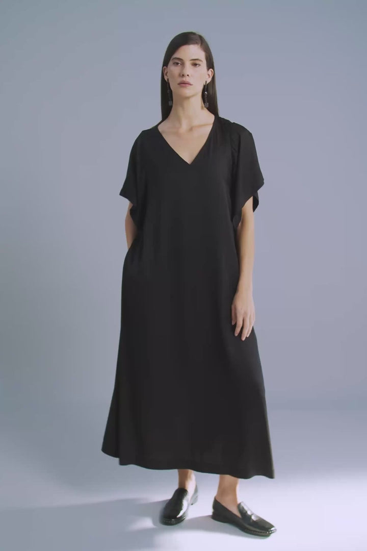 Elk Tonder Dress | Black