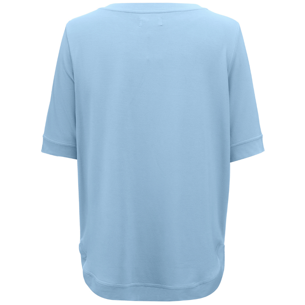Moke Ruby Tee | Ice Blue