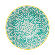 Mikasa Ramen Bowl 21cm | Yellow Blue Geometric