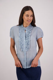 Briarwood Tibby Top | Cornflower