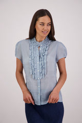 Briarwood Tibby Top | Cornflower