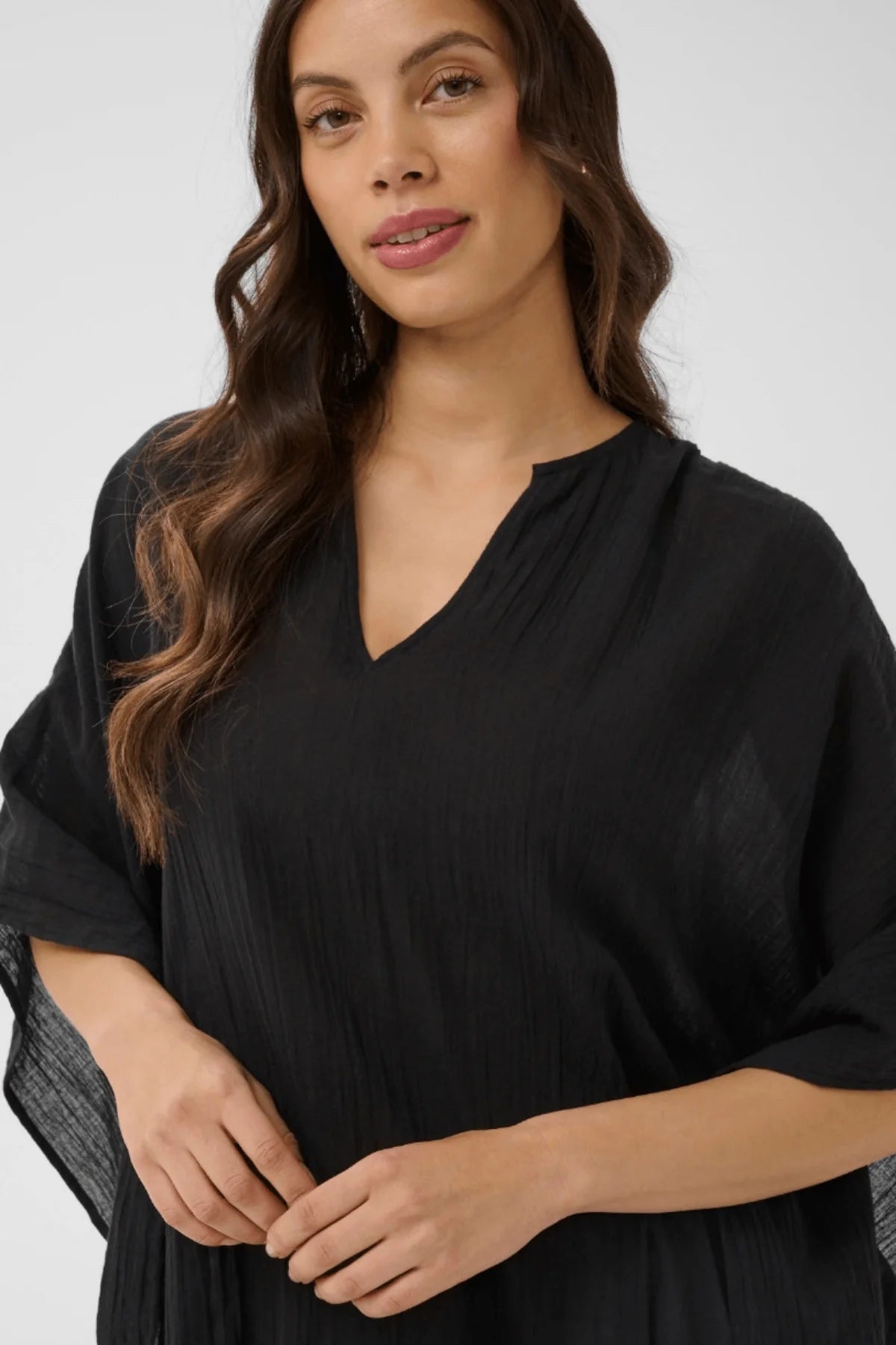 Saint Tropez Raafa Kaftan | Black