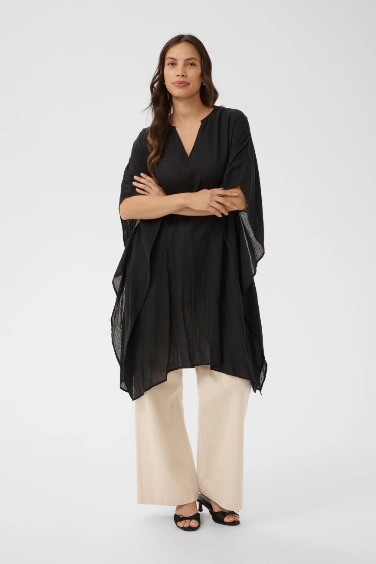 Saint Tropez Raafa Kaftan | Black