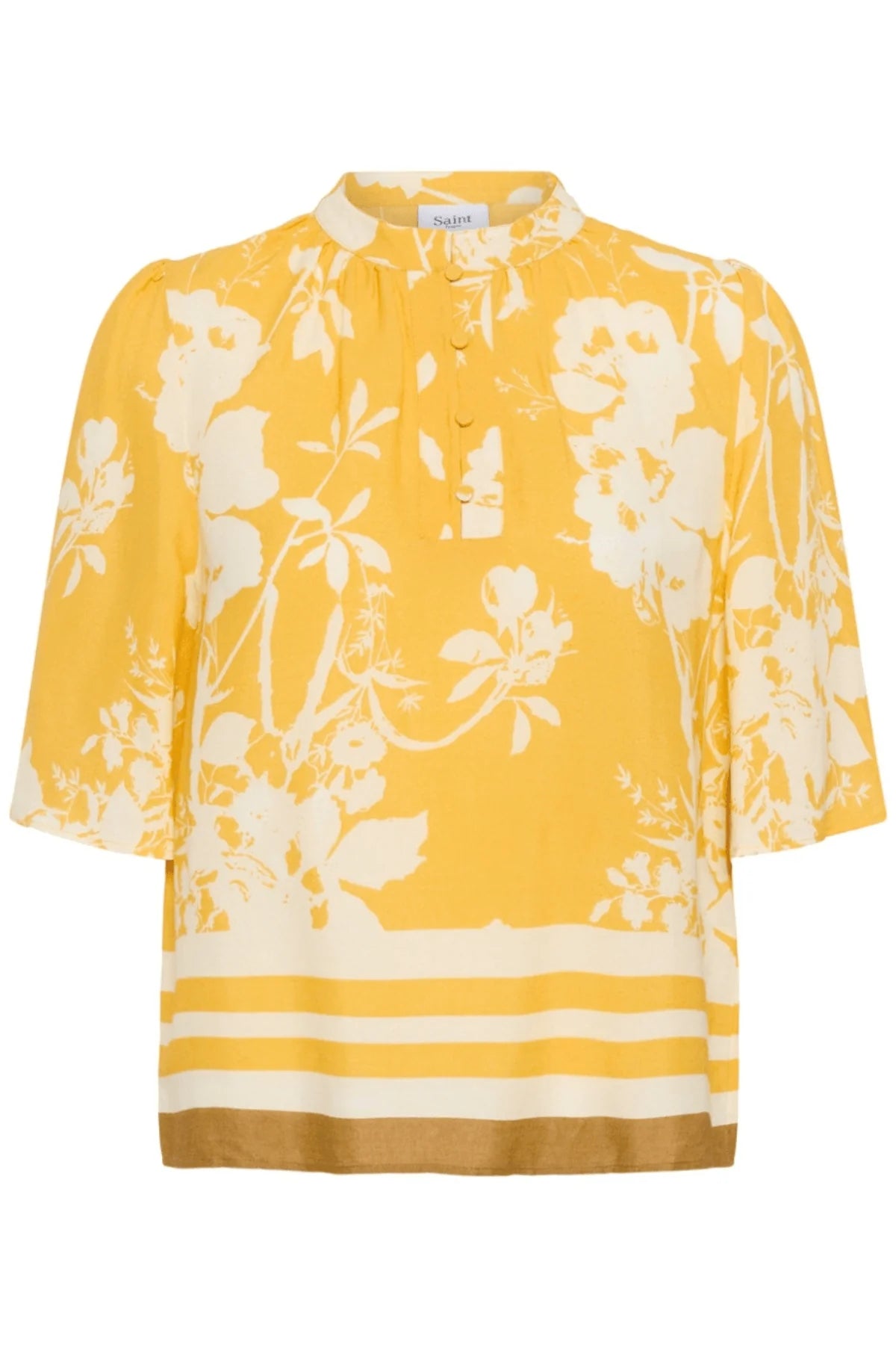 Saint Tropez Rasheda Blouse | Apricot Flower