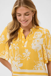 Saint Tropez Rasheda Blouse | Apricot Flower