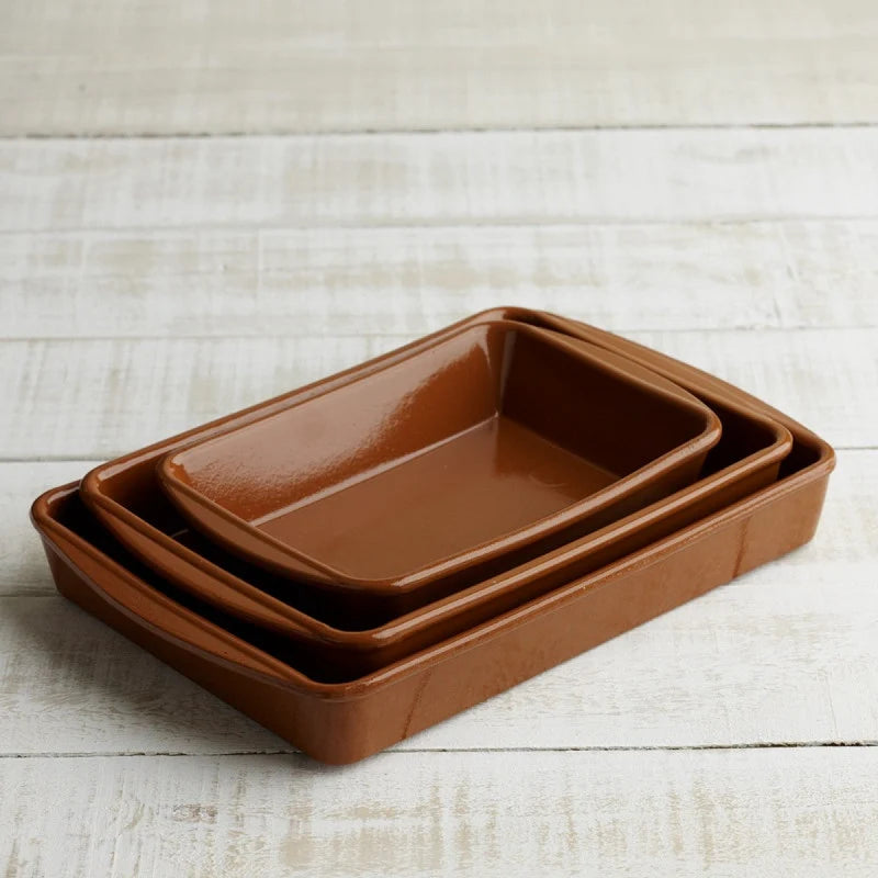 Regas Spanish Terracotta Rectangular Baker | 19cm