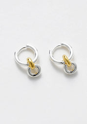Zafino Daisy Earring | Gold Silver