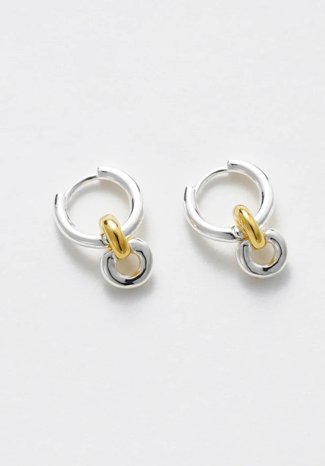 Zafino Daisy Earring | Gold Silver