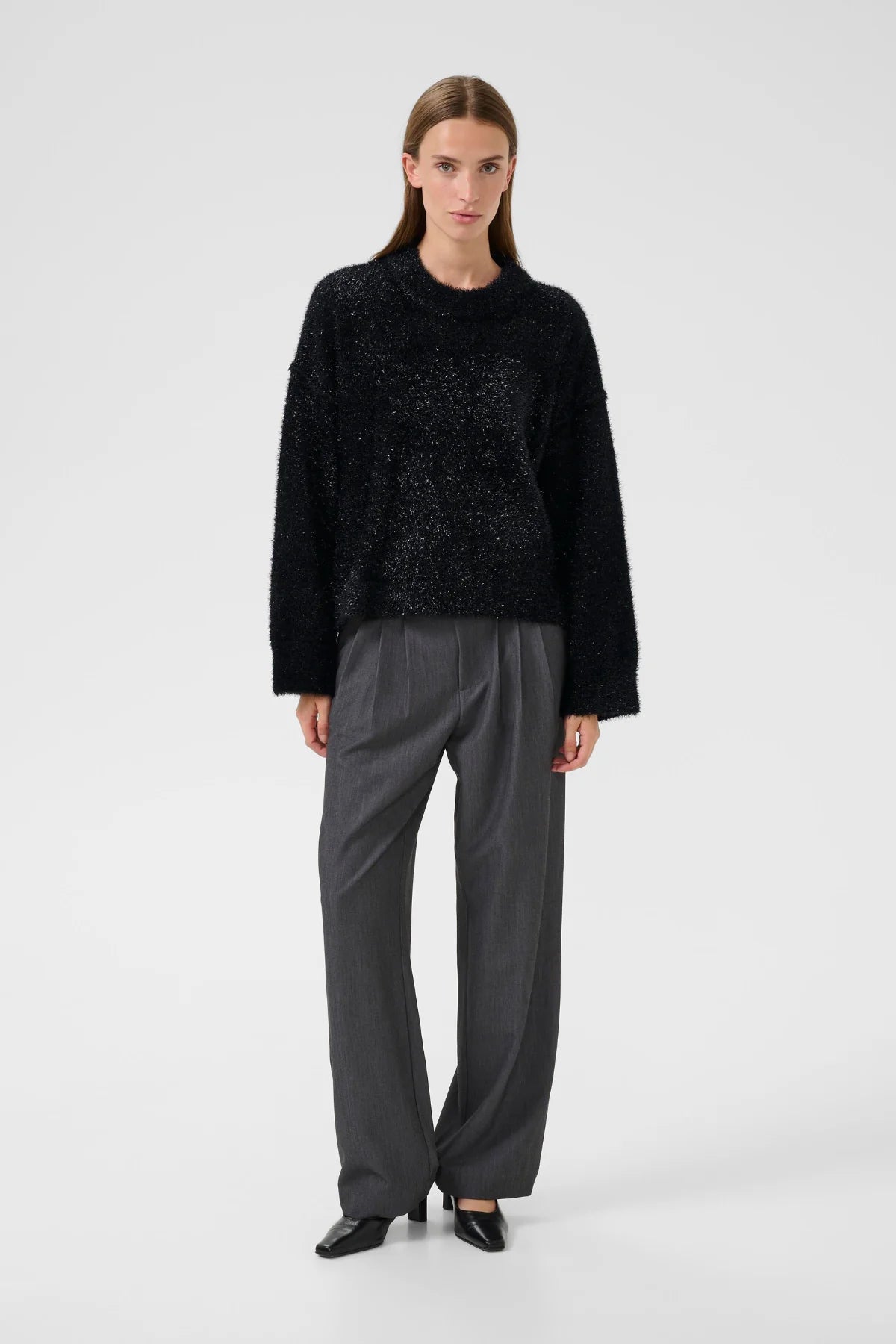 Karen By Simonsen Sada Knit | Sparkly Black