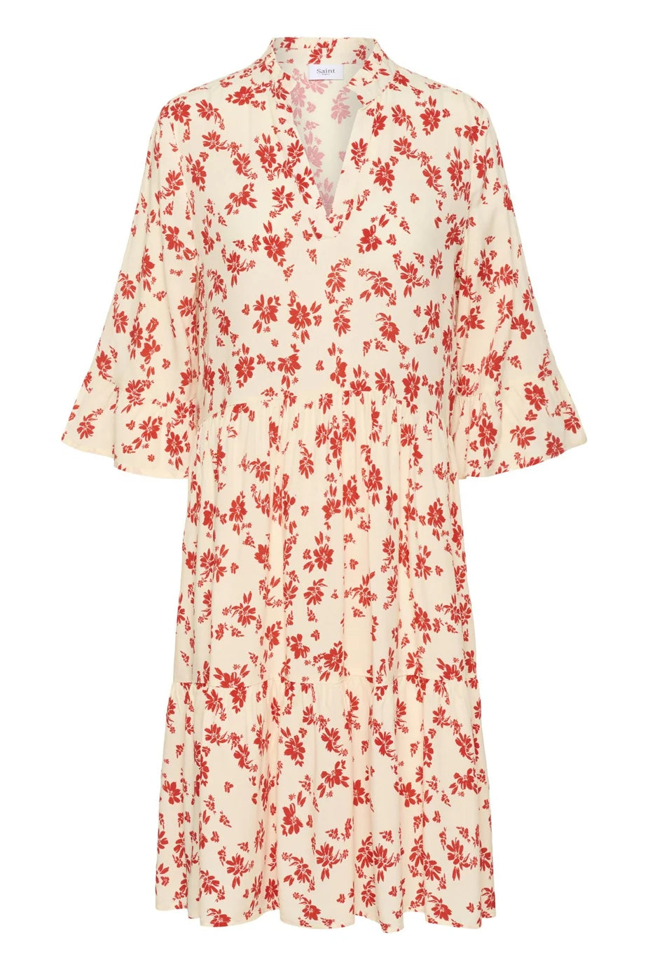 St Tropez Eda Midi Dress | Seedpearl Valiant