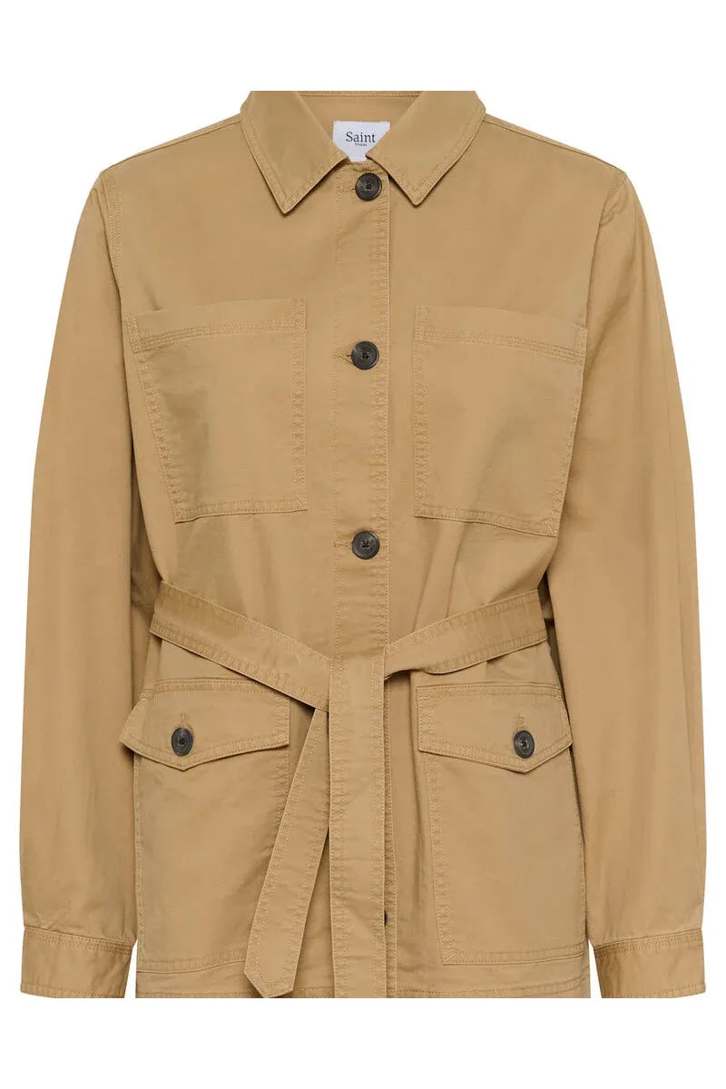 St Tropez Parker Jacket | Tigers Eye