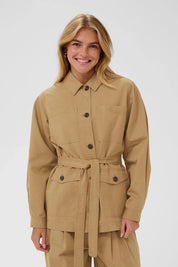 St Tropez Parker Jacket | Tigers Eye