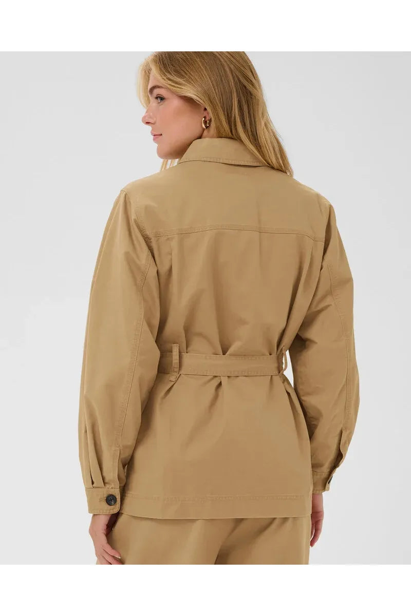 St Tropez Parker Jacket | Tigers Eye