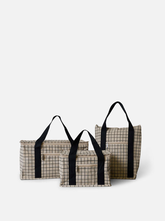 Citta Grid Wine Cooler Bag | One Size