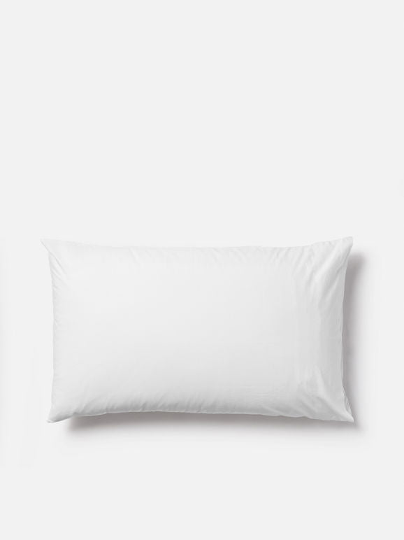 Citta Commercial Quality Sateen Pillowcase Pair | White