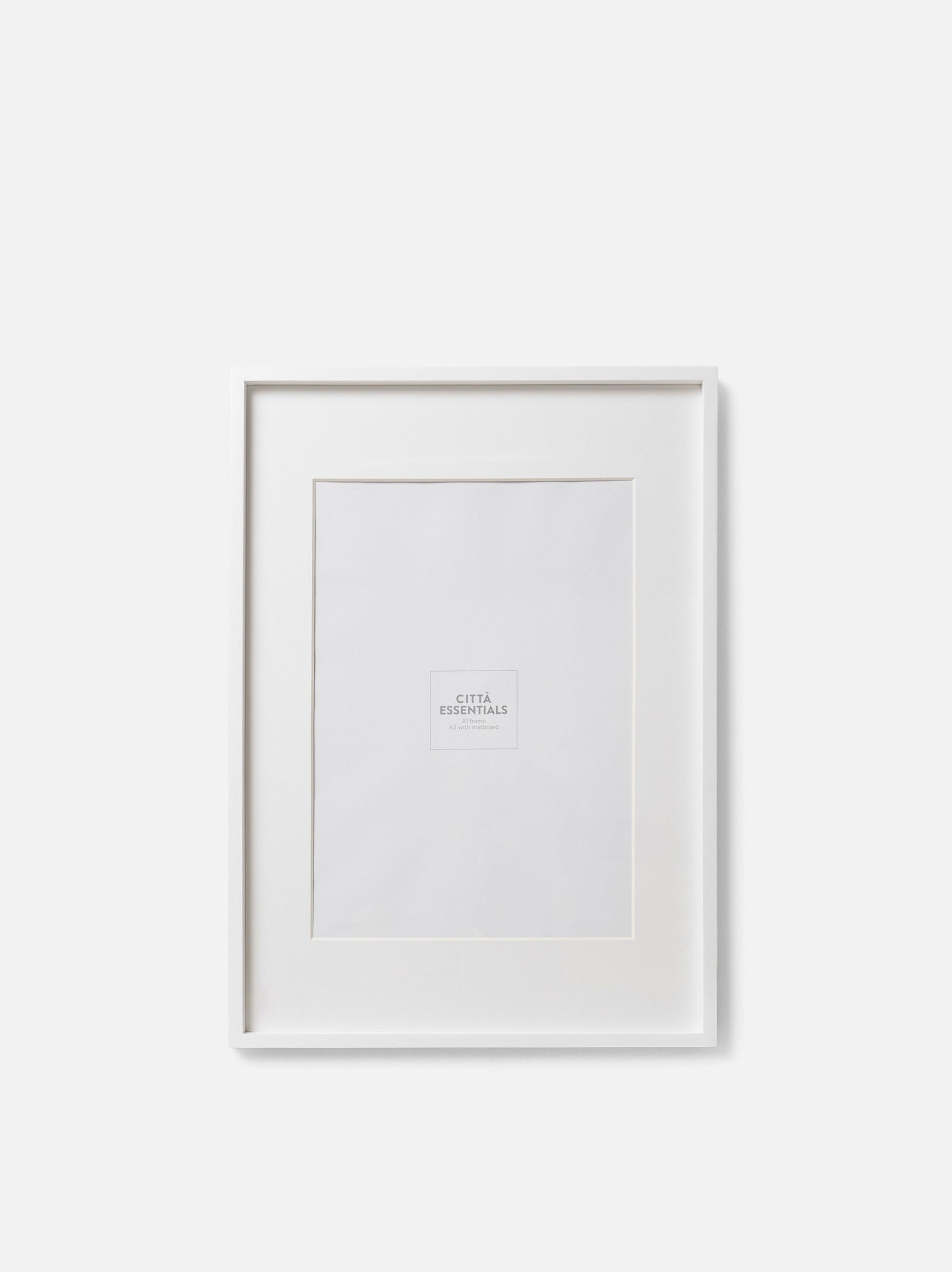 Citta Edge Picture Frame | A2 White
