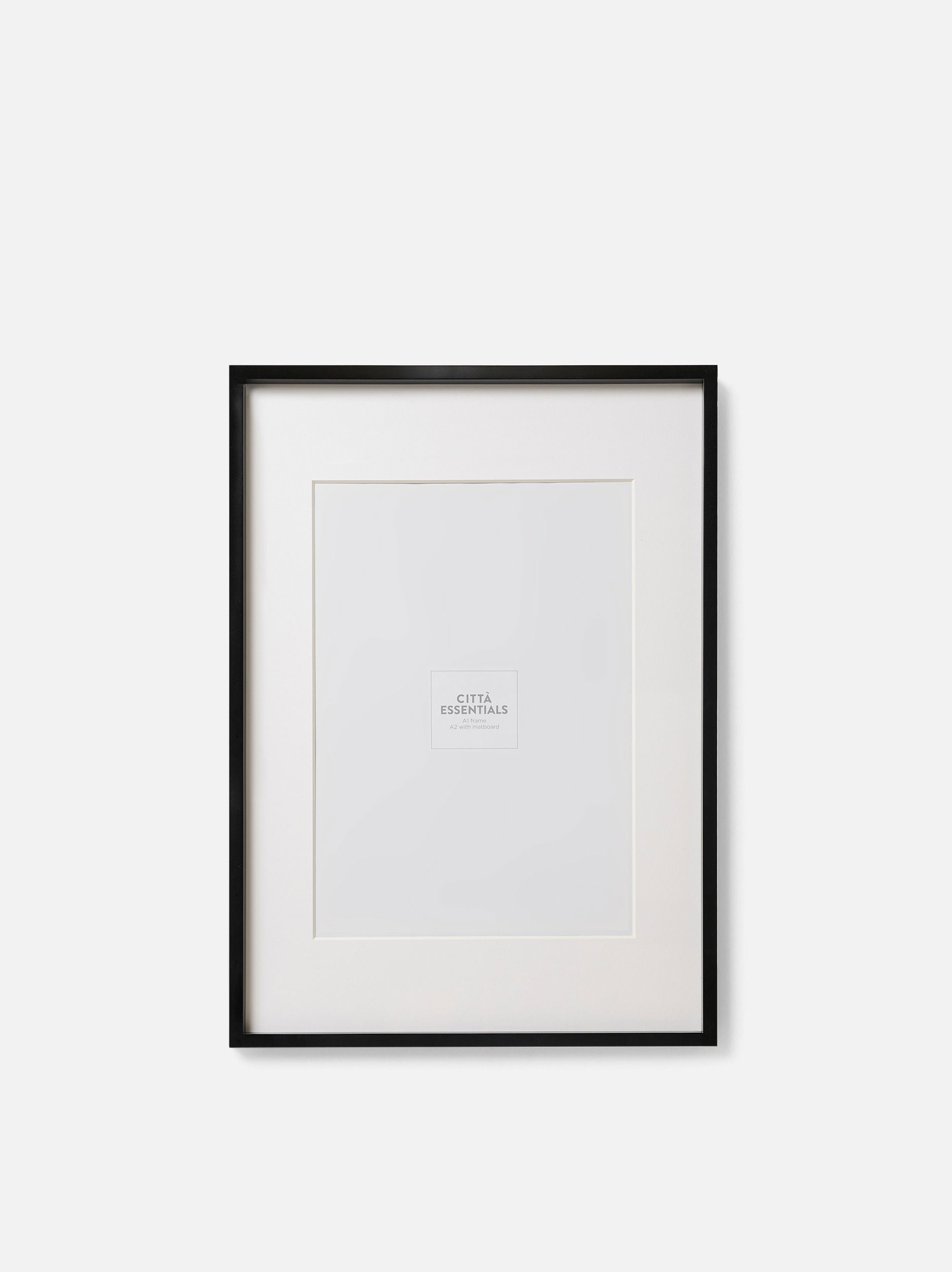 Citta Edge Picture Frame | A2 Black