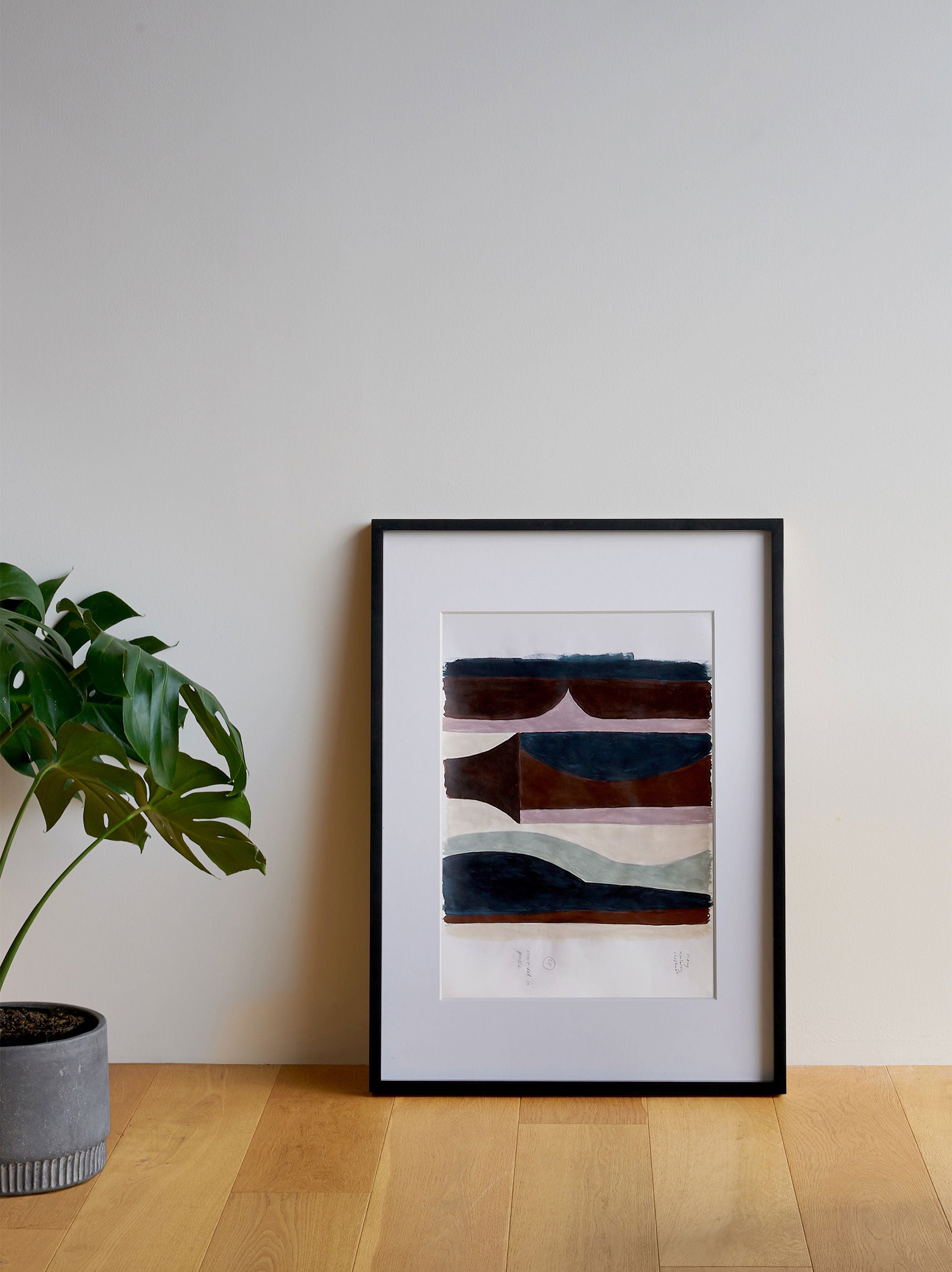 Citta Edge Picture Frame | A2 Black
