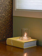 Citta Cascade Hurricane Lamp | Small Clear