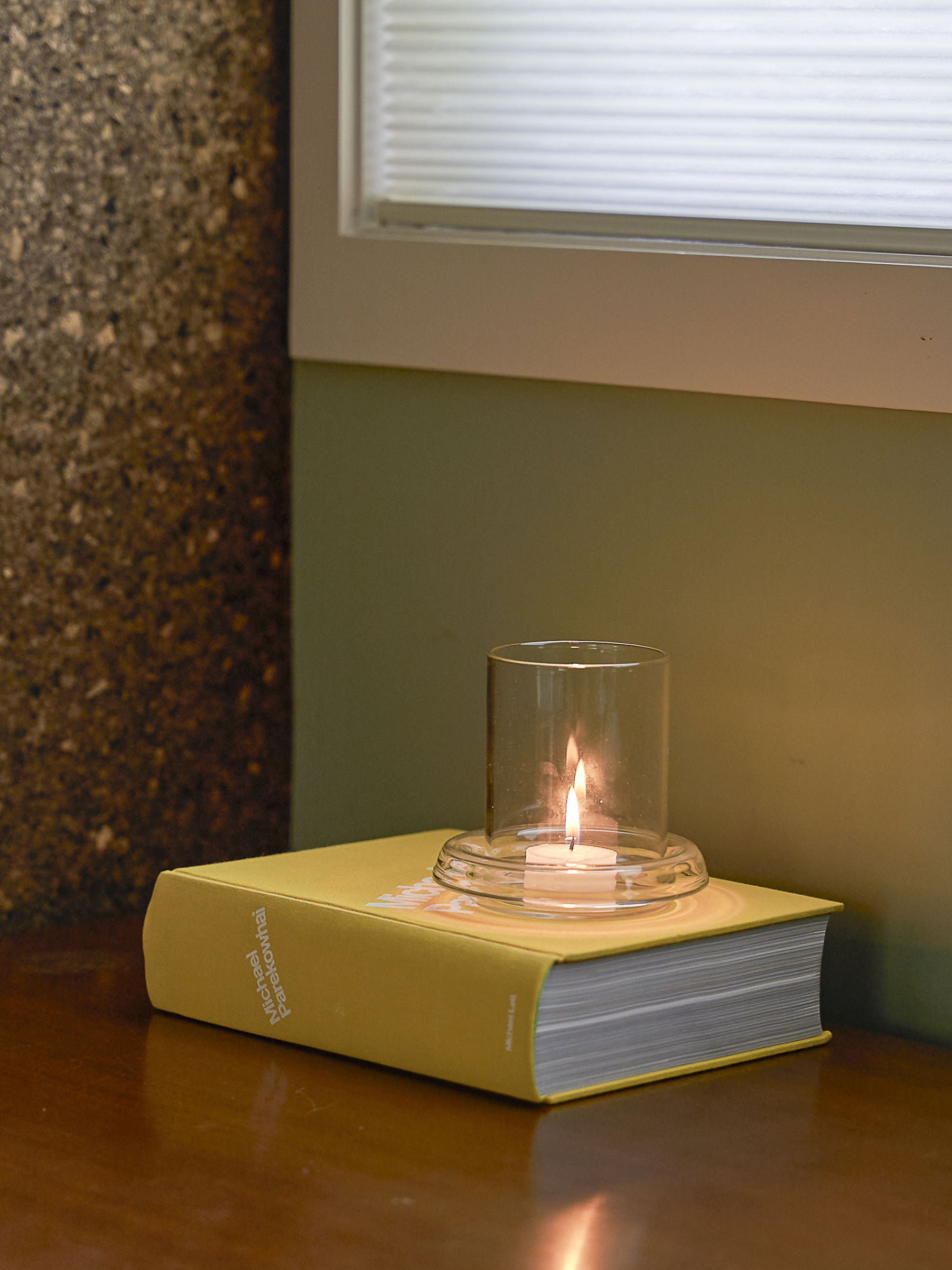 Citta Cascade Hurricane Lamp | Small Clear