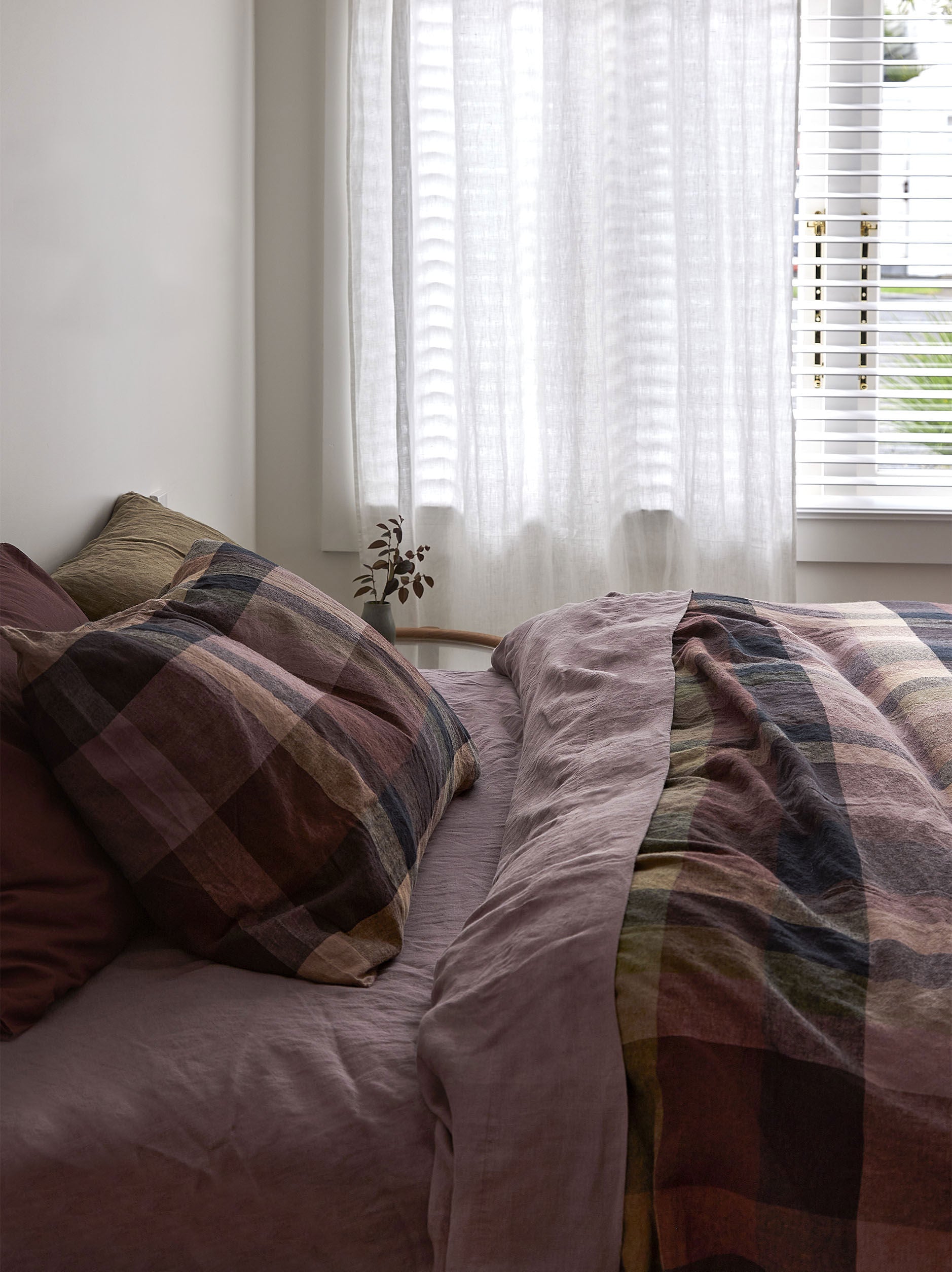 Citta Lupin Linen Fitted Sheet | Queen