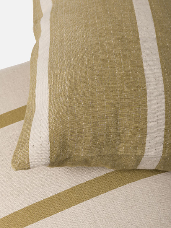 Citta Carnival Euro Pillow Case | Cider Natural Euro