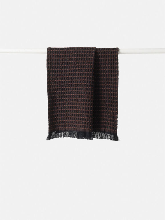 Aalto Bath Hand Towel | Midnight Mahogany