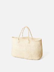Citta Sisal Oval Basket | Cream