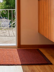 Citta Joni Wool Door Mat Small Paprika | Mulberry