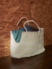 Citta Sisal Oval Basket | Cream