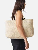Citta Sisal Oval Basket | Cream