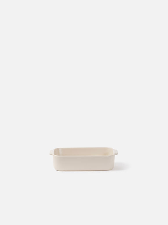 Citta Stoneware Baking Dish | Matte Beige Medium
