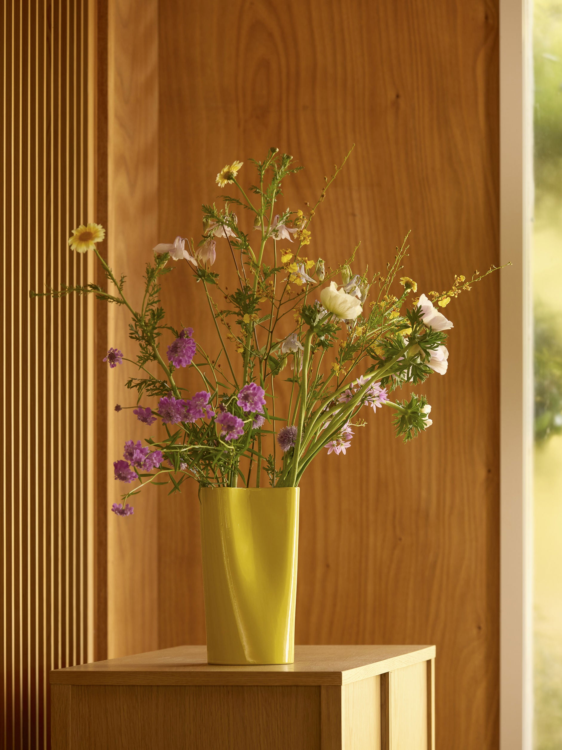 Citta Pinch Vase | Tall Kowhai