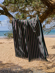 Citta Tivoli Beach Towel Petrol | Multi