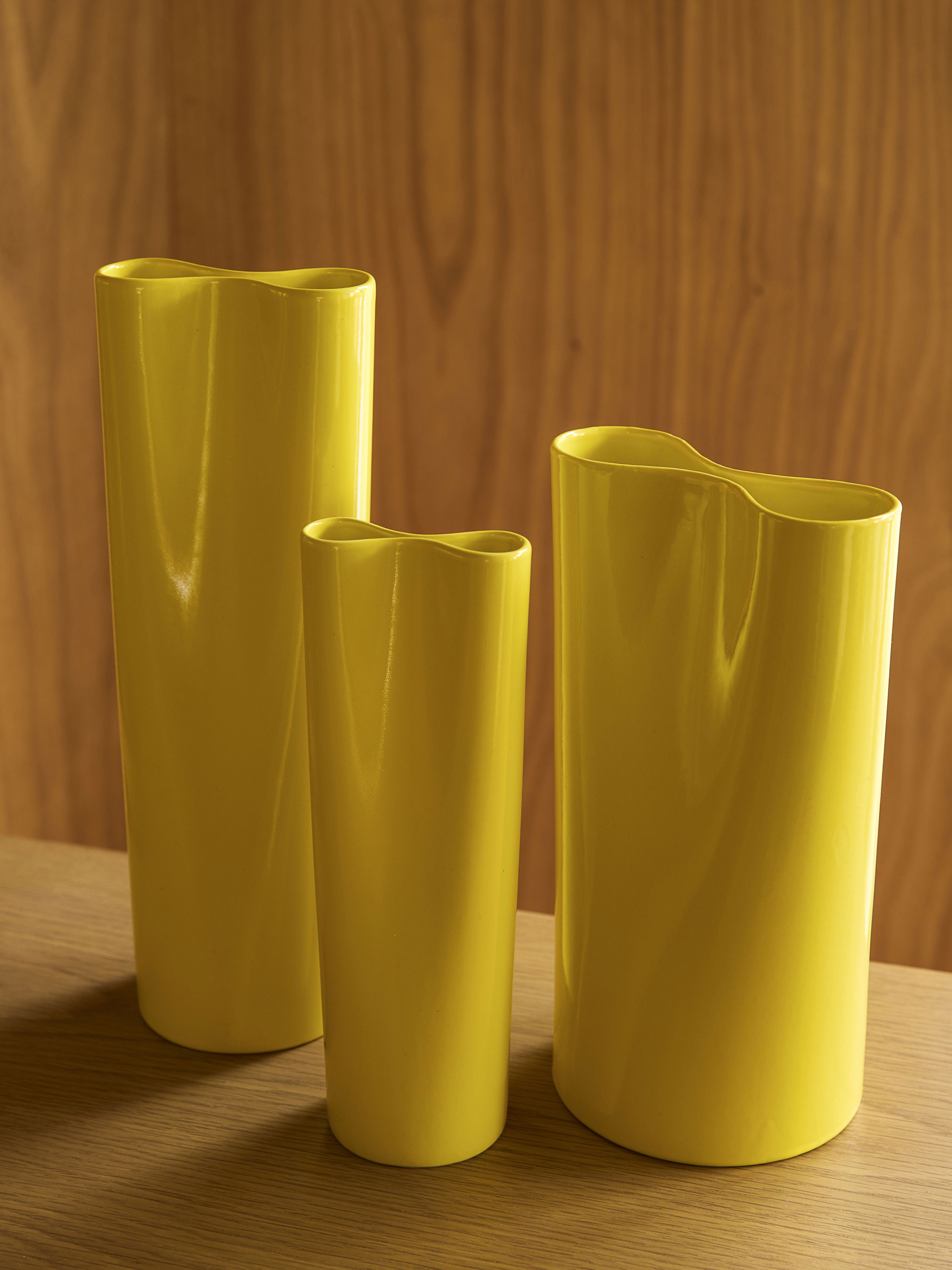 Citta Pinch Vase | Tall Kowhai
