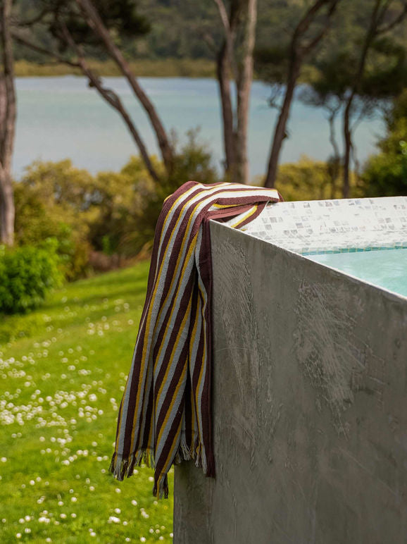Citta Tivoli Beach Towel Mulberry | Multi