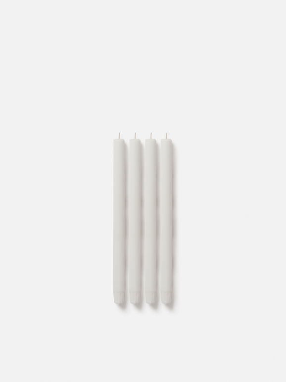 Citta Dining Candle Set Of 4 | Cool Grey