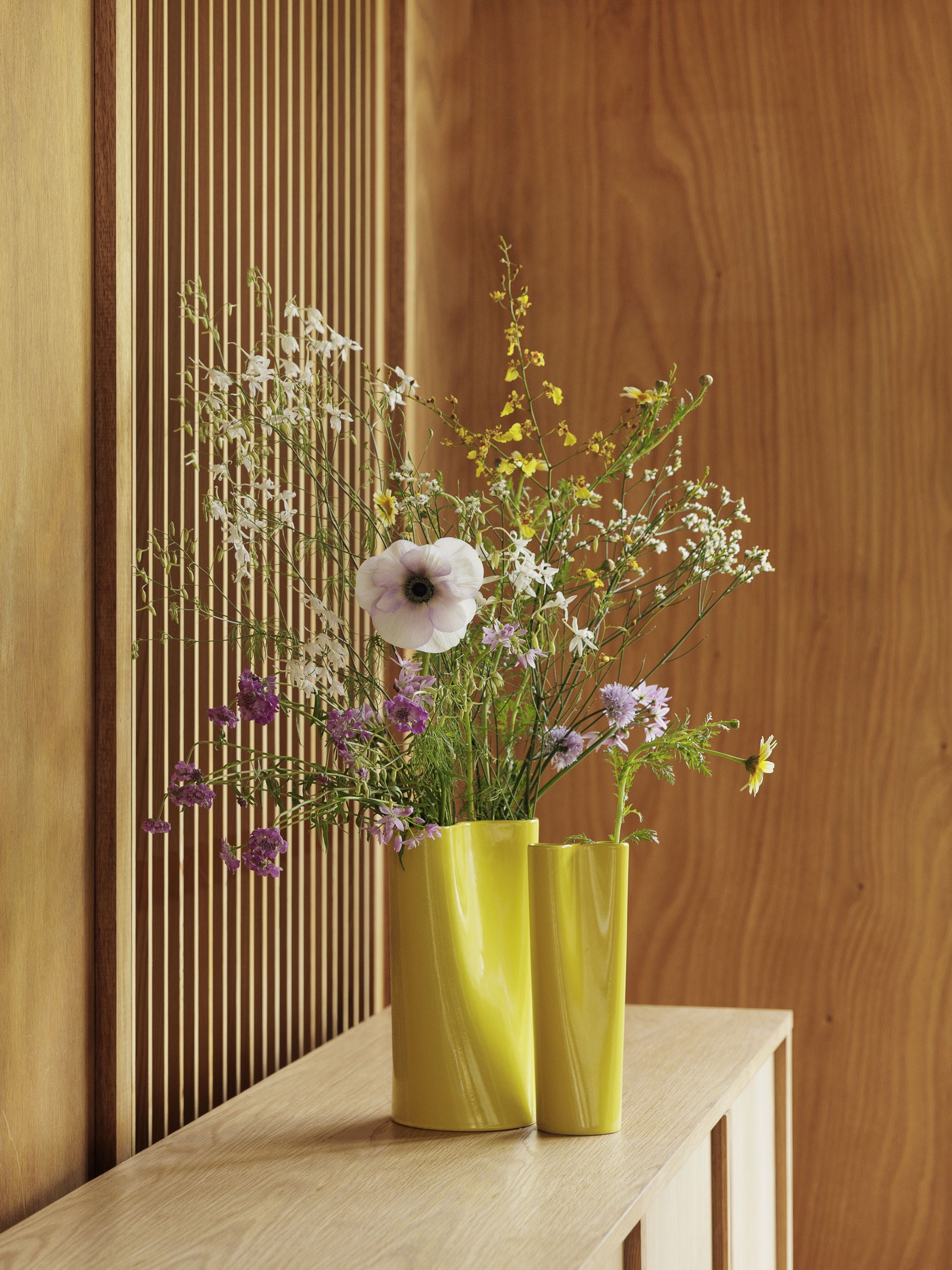 Citta Pinch Vase | Small Kowhai