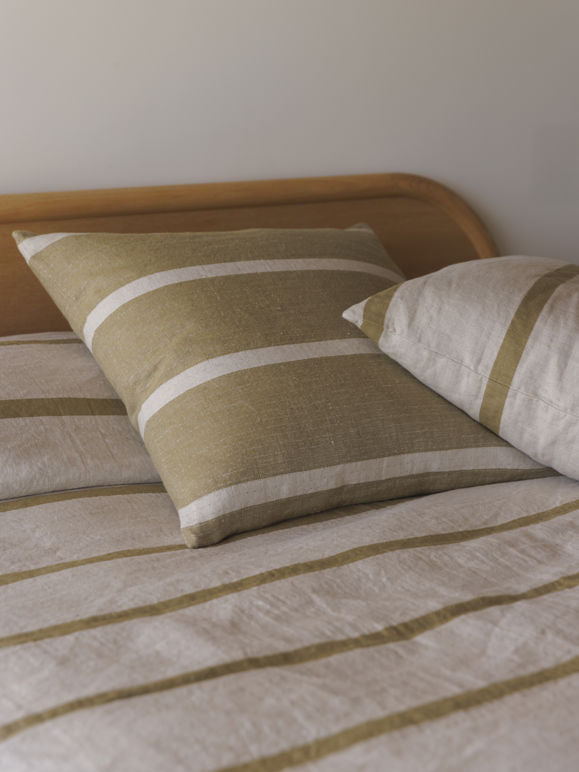 Citta Carnival Euro Pillow Case | Cider Natural Euro