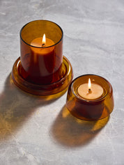 Citta Pillar Candle Small Set Of 4 | Honey