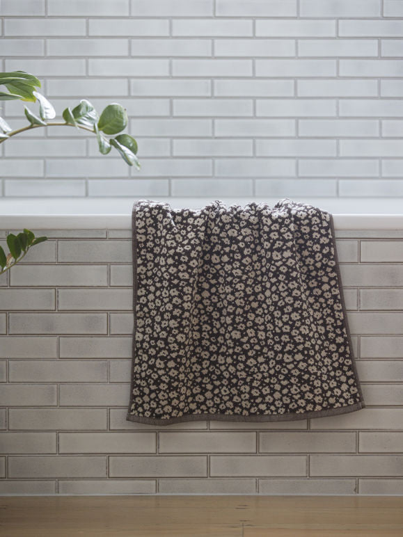Citta Forget Me Not Cotton Bath Mat | Rye Oat