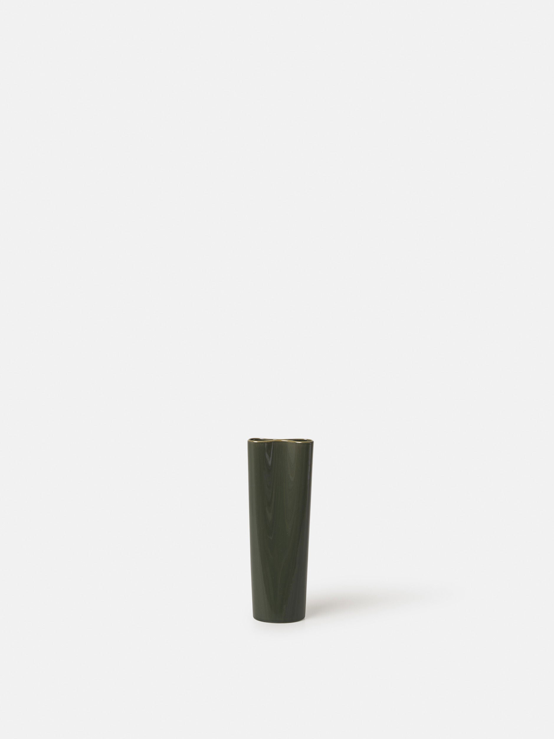 Citta Pinch Vase | Small Charcoal