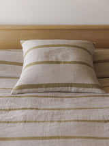 Citta Carnival Euro Pillow Case | Natural Cider Euro