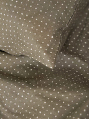 Citta Organic Cotton Linen Duvet Cover | King Size Inku