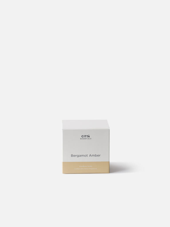 Citta Ceramic Candle | Bergamont Amber