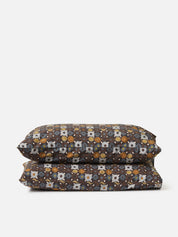 Citta Lisbon Pillowcase Pair | Blue Black Multi