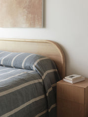 Citta Carnival Bedspread | Air Force Blue King Super King