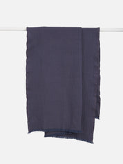 Citta  Oslo Lambswool Throw | Oxford Blue Lupin